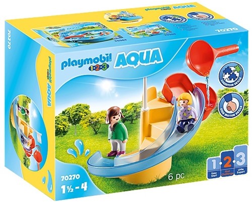 Playmobil 1.2.3 Aqua - Waterglijbaan 70270