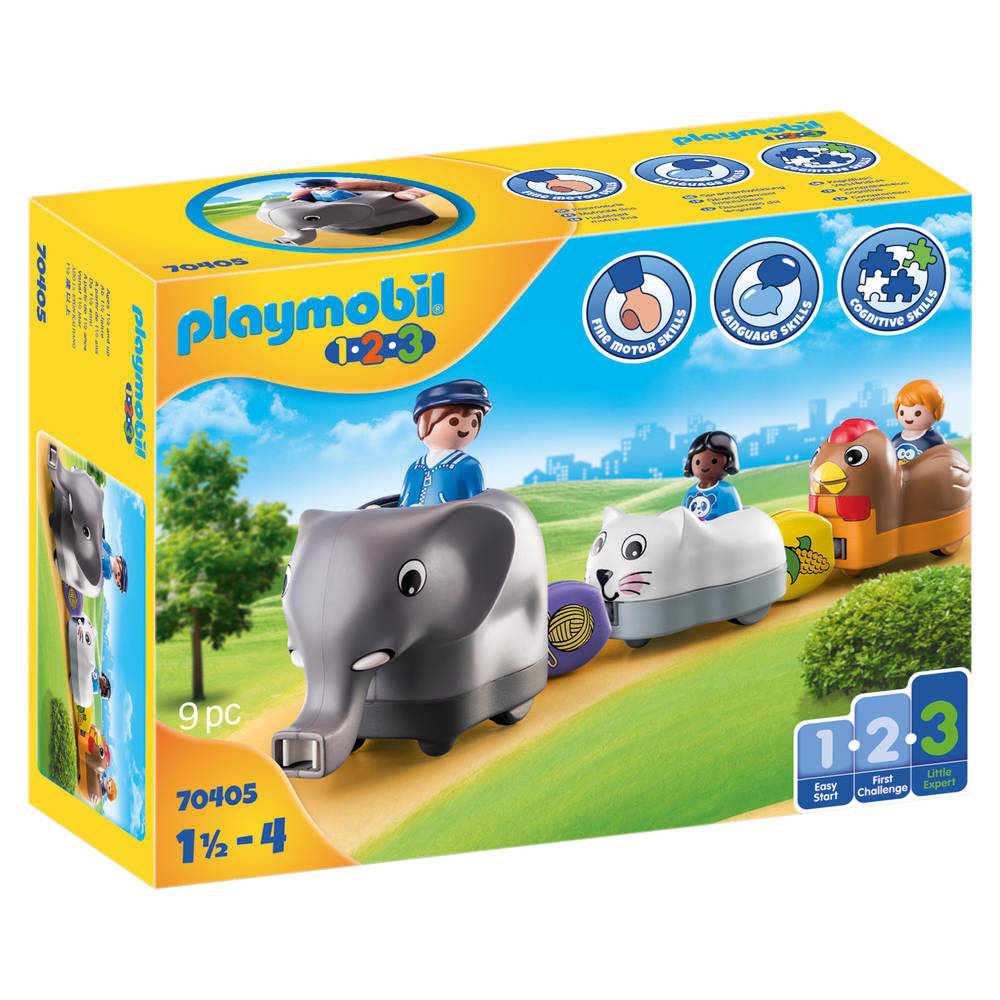 Playmobil 1.2.3 Dierentrein 70405