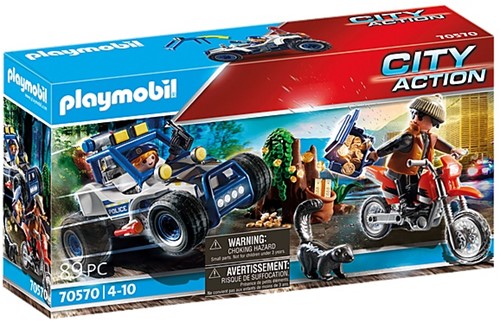 Playmobil Politie SUV: achtervolging van de schattenrovers 70570