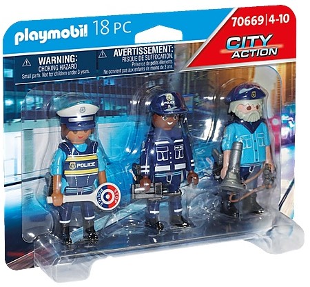 Playmobil Figurenset politie 70669