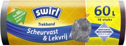 Swirl Vuilniszakken met Trekband 60L - 10 stuks