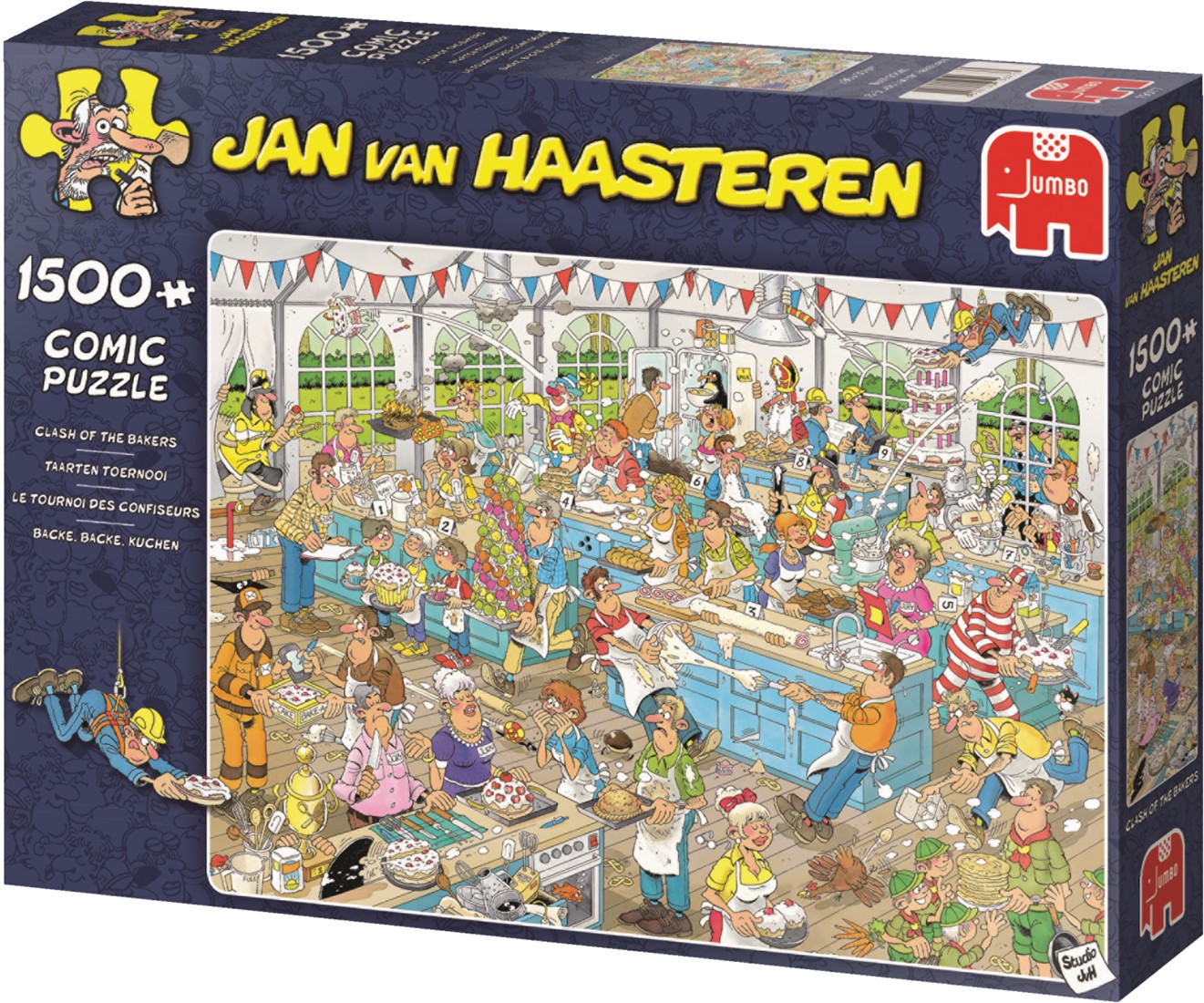 bubbel kwartaal leer Jumbo puzzel Jan van Haasteren Taarten Toernooi -