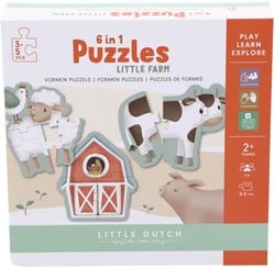 Little Farm 6 In 1 Puzzel