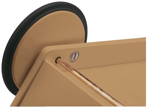 Haba poppenwagen hout - naturel verstelbare duwstang duurzaam-3