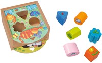 Haba Sorteerbox peuterspeelgoed dieren hout - educatief speelgoed