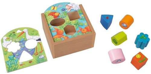 Haba Sorteerbox peuterspeelgoed dieren hout - educatief speelgoed-2