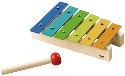 Haba muziekinstrument metallofoon voor kinderen - kleurrijk kleuterspeelgoed