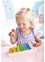 Haba muziekinstrument metallofoon voor kinderen - kleurrijk kleuterspeelgoed-2