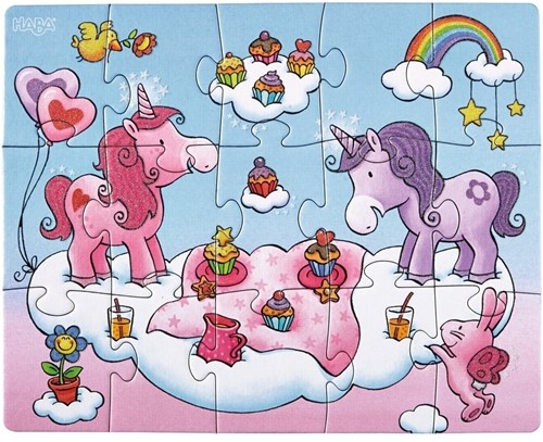 HABA Puzzels Eenhoorn Flonkerglans