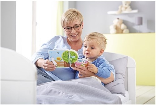 Haba houten babyboek boerderijvrienden - educatief speelgoed baby-2