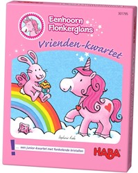 HABA Eenhoorn Flonkerglans - Vriendenkwartet - 4+