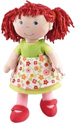 Haba pop Liese zachte babypop 30 cm met kleding en accessoires