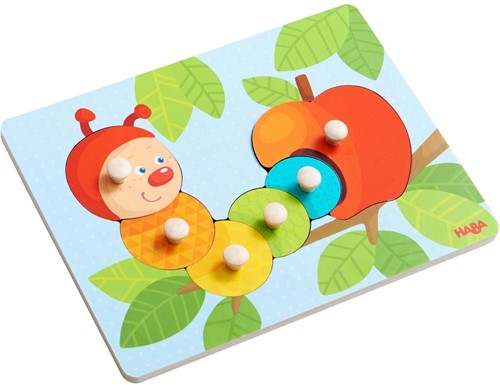 HABA Inlegpuzzel Rups Mina