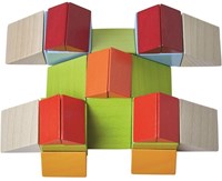Haba bouwstenen Blokkenmozaïek 3D houten speelgoed creatief-3