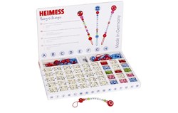 Heimess houten kralen fopspeenketting baby veilig kleurrijk