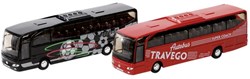 Goki bus speelgoed - metalen touringcar 1:60, 18 cm