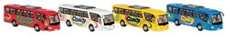 Goki reisbus speelgoedbus multicolor - educatief speelgoed