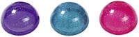 Goki Glitter Plopper speelgoed springplopper transparant - 1 stuk - willekeurig geleverd