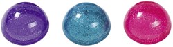 Goki Glitter Plopper speelgoed springplopper transparant - 1 stuk - willekeurig geleverd