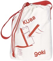 Goki Kubb Vikings buitenspel XL in katoenen tas - houten spel-2