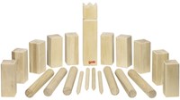 Goki Kubb Vikings buitenspel XL in katoenen tas - houten spel