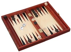Goki Backgammon houten bordspel klassiek strategiespel