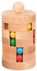 Goki Ballentoren houten 3D-puzzel kinderspeelgoed educatief