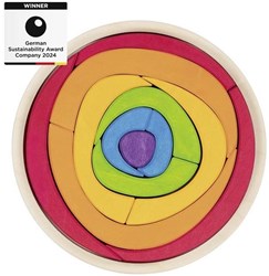 Goki houten puzzel Oculus - kleurrijke legpuzzel voor kinderen