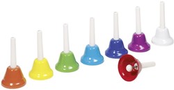 Goki Bellenset muziekinstrument - set van 8 kleurrijke bellen