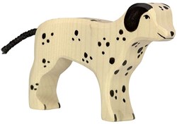 Holztiger houten Dalmatiër speelfiguur - duurzaam speelgoed hond