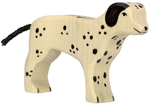 Holztiger houten Dalmatiër speelfiguur - duurzaam speelgoed hond