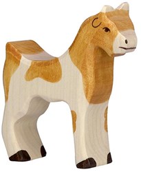 Holztiger houten geit speelfiguur handgemaakt duurzaam speelgoed