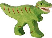 Holztiger houten dinosaurus Tyrannosaurus Rex speelfiguur
