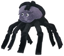 Beleduc handpop spin - poppenkastpop voor kinderen - grijs
