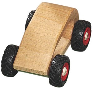 Fagus Houten Speelvoertuig Personenauto 13Cm fagus kopen in de aanbieding