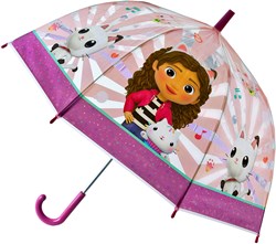 Gabby's Dollhouse kinderparaplu multicolor - paraplu voor kinderen