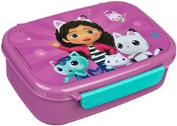 Gabby's Dollhouse lunchbox kunststof met vrolijke print voor kinderen