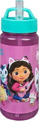 van der Meulen Gabby's Dollhouse drinkbeker 500ml met rietje - kind