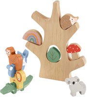 Fisher-Price houten balansboom stapelspeelgoed educatief FSC-3