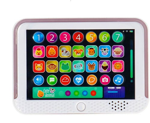 Preskool speelgoed tablet dieren met geluid en licht voor kinderen-2