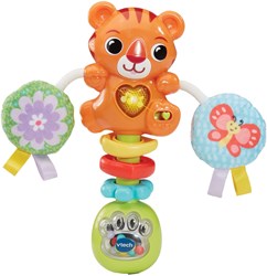 VTech baby tijger rammelaar - kleurrijke speelgoed rammelaar voor baby's