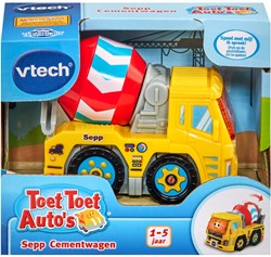 VTech Toet Toet Auto Sepp Cementwagen - Interactief Speelgoed Auto