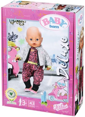 Baby Born City Deluxe Scootercombinatie 43Cm-2