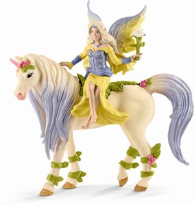 Schleich Bayala Sera Fee Met Eenhoorn Bloemen 70565 schleich kopen in de aanbieding