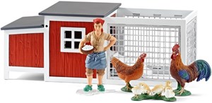 Schleich Boerderij Kippenhok 42421 schleich kopen in de aanbieding