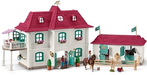 Schleich Paarden Grote Manege Met Woning En Stal 42416 schleich kopen in de aanbieding