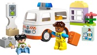 LEGO DUPLO ambulance bouwset met chauffeur en ziekenhuis speelgoed-2