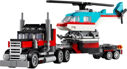 LEGO Creator Truck met helikopter - 3in1 bouwset voertuigen-2