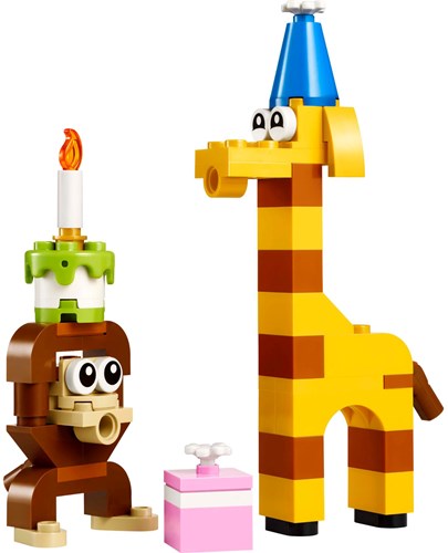 LEGO Creator bouwset verjaardagsfeestdieren - kleurrijk speelgoed-2