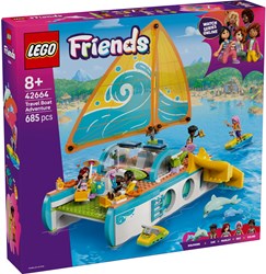 LEGO boot speelgoed Friends Avontuurlijke Bootreis voor kinderen 42664